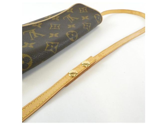 Louis Vuitton Monogram Pochette Twin PM M51854 Shoulder Bag Marrone - vista 6