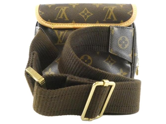 Bumbag Marsupio Louis Vuitton Monogram Bosphore Marrone - vista 2