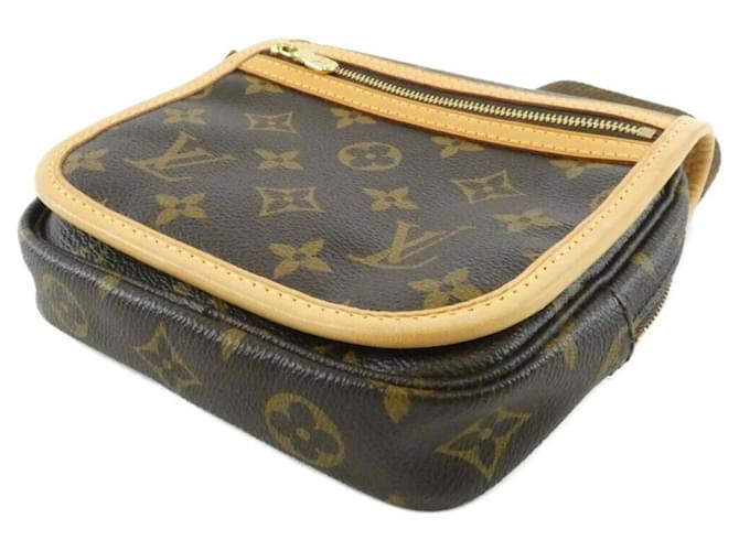 Bumbag Marsupio Louis Vuitton Monogram Bosphore Marrone - vista 3