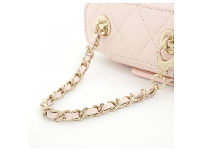 Pouch Chanel Timeless Classic Line Rosa - vista 5