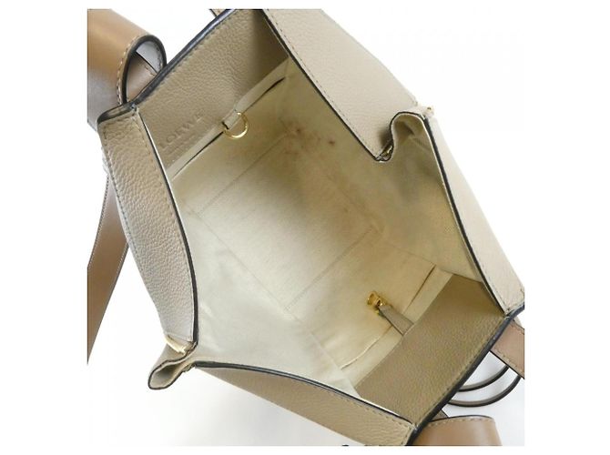 Loewe Hammock Compact Schultertasche Sand - Ansicht 7