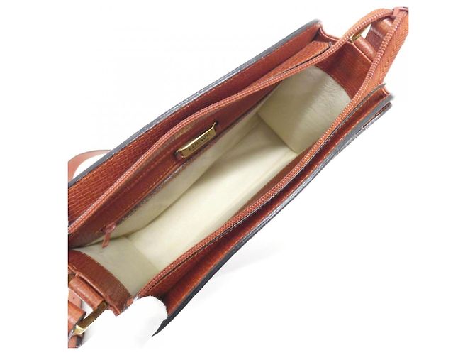 Borsa a tracolla Loewe in pelle marrone - vista 10