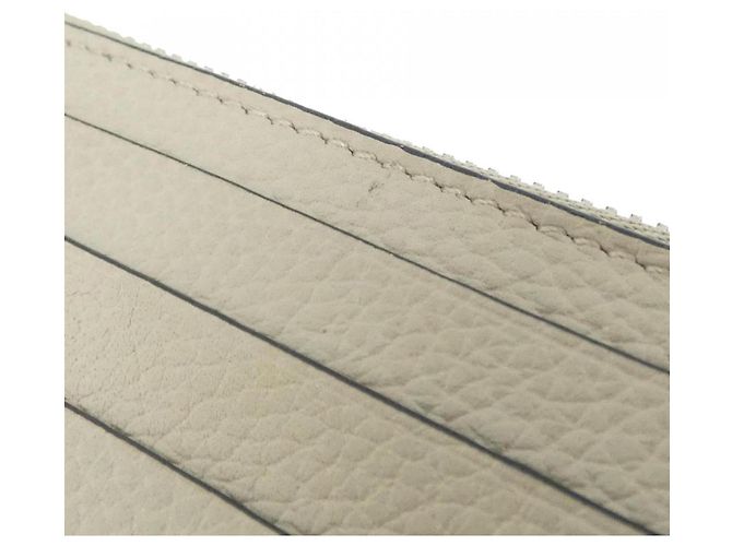 Monedero de piel de ternera Loewe Beige - vista 5