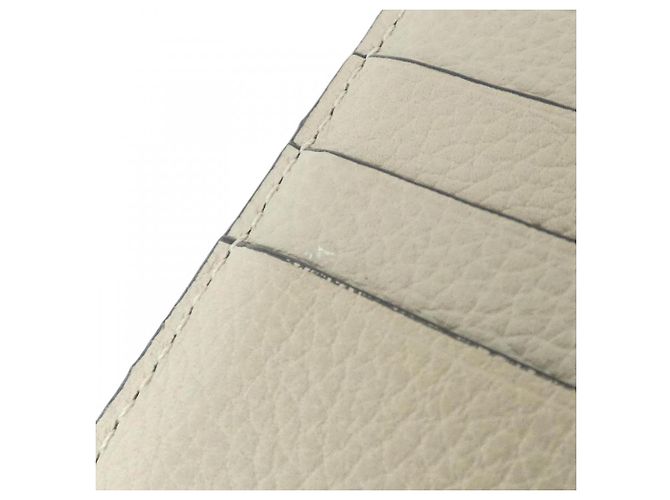 Monedero de piel de ternera Loewe Beige - vista 6