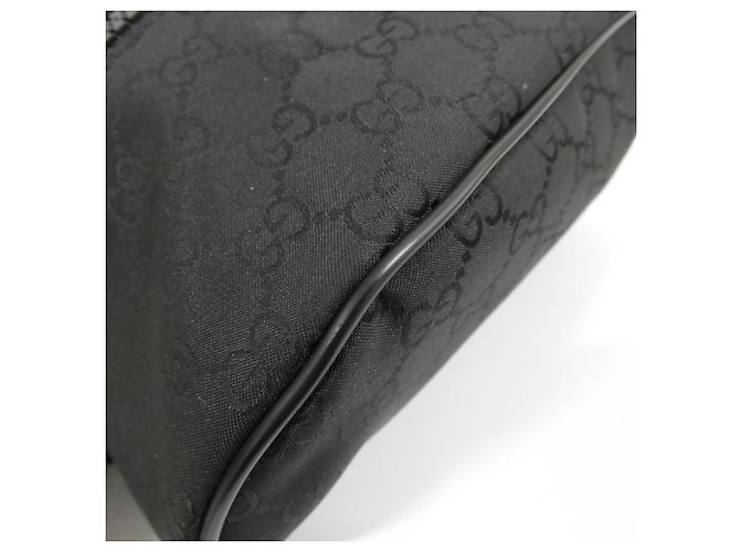 Borsa a tracolla Gucci in nylon nero - vista 3