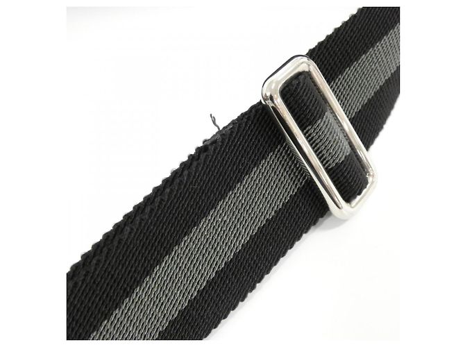 Borsa a tracolla Gucci in nylon nero - vista 6