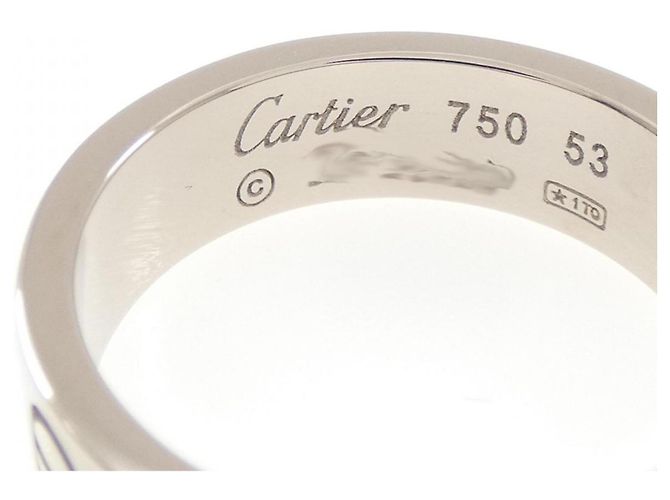 Cartier Love Ring in Weißgold - Ansicht 3