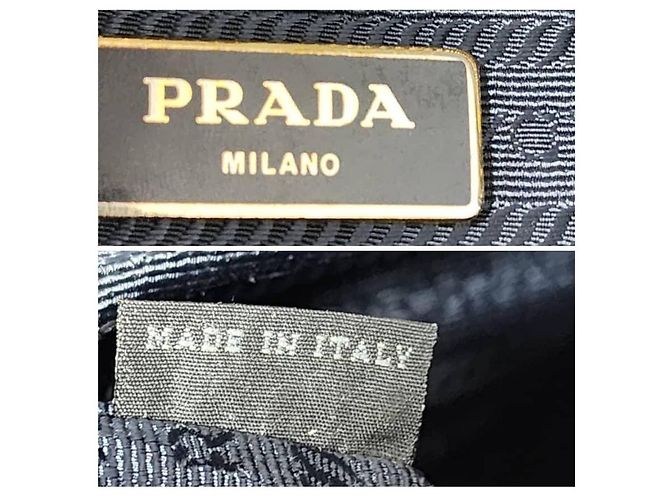 Borsa Tote PRADA Galleria Double-Zip Large in pelle Saffiano Lux Blu - vista 4