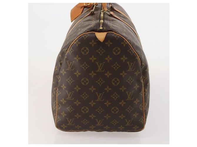 Louis Vuitton Keepall Monogram 55 Marrone - vista 3