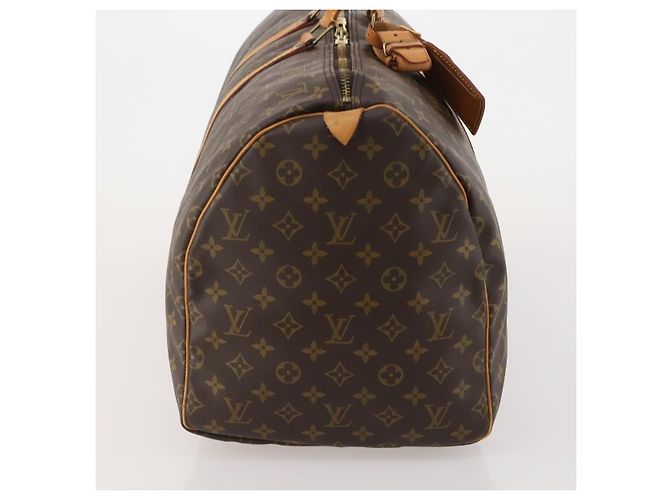Louis Vuitton Keepall Monogram 55 Marrone - vista 4