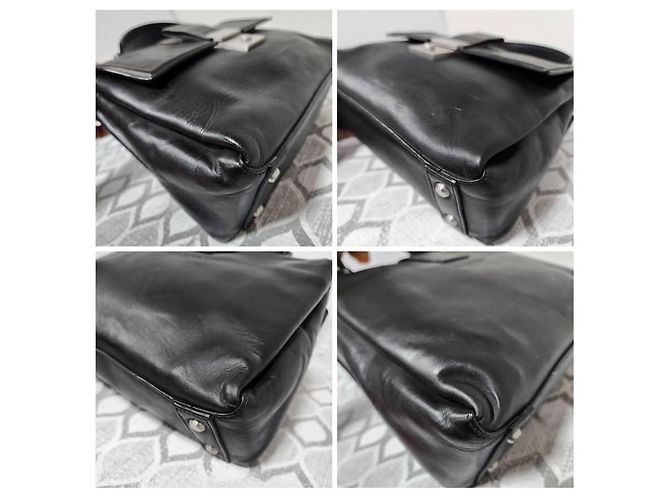 Bottega Veneta Piazza Lederhandtasche Schwarz - Ansicht 11