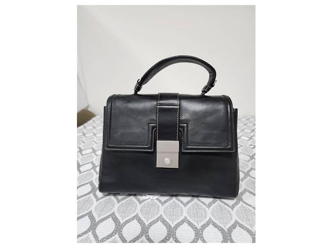 Bottega Veneta Piazza Lederhandtasche Schwarz - Ansicht 13