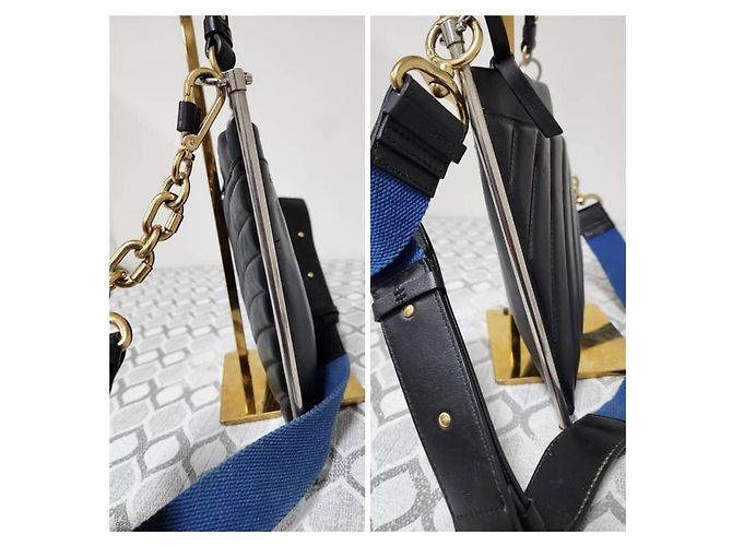 Borsa a tracolla Roy in pelle Chloé Nera Nero - vista 7