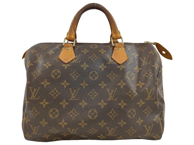 Louis Vuitton Speedy Monogram Canvas 30 Marrone - vista 2