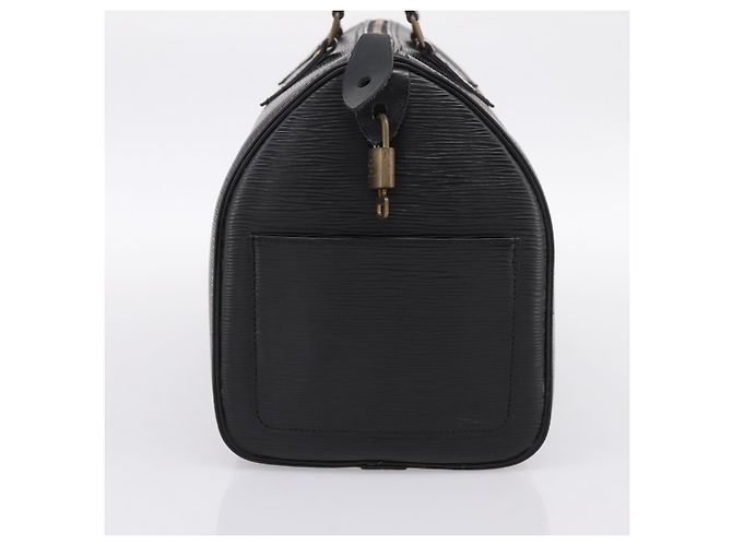 Louis Vuitton Speedy Epi 30 Nero - vista 4