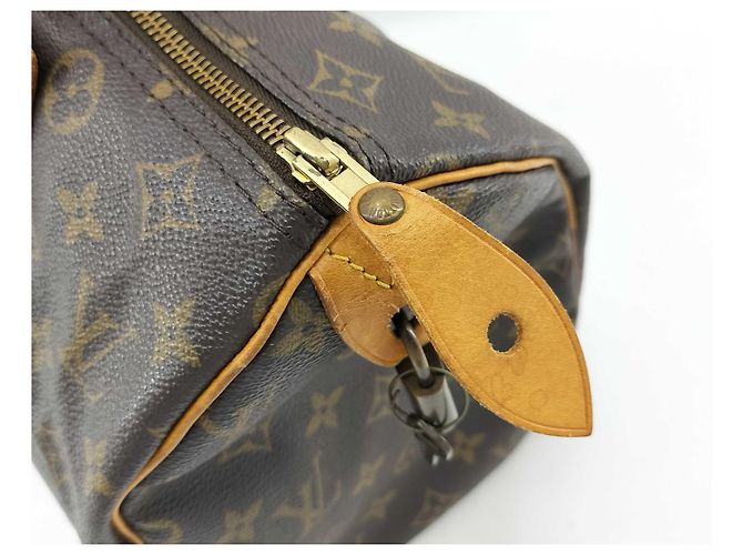 Louis Vuitton Speedy Monogram Canvas 30 Marrone - vista 4