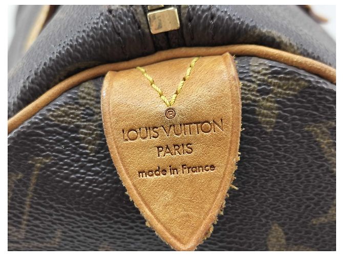 Louis Vuitton Speedy Monogram Canvas 30 Marrone - vista 5