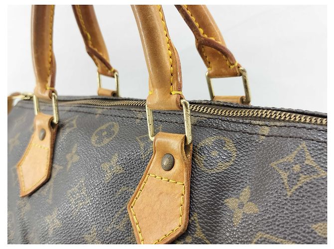 Louis Vuitton Speedy Monogram Canvas 30 Marrone - vista 6