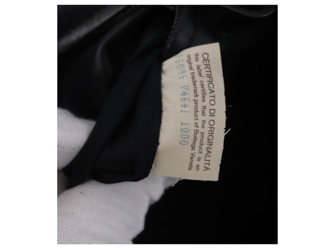 Bottega Veneta Pelle Intrecciato Nero - vista 7