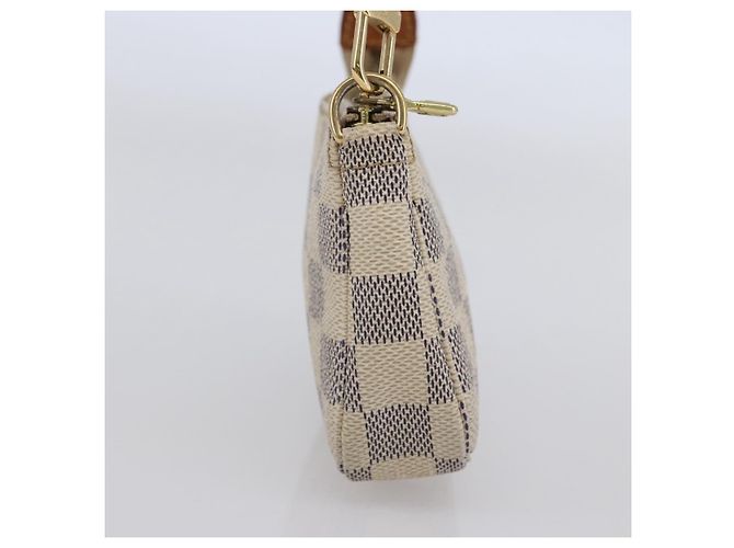 Louis Vuitton Mini Pochette Damier Beige - vista 3