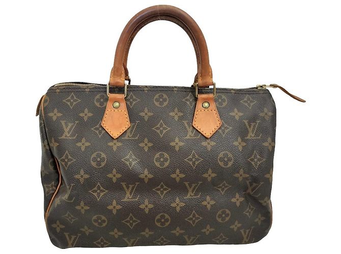 Louis Vuitton Speedy Monogram Canvas 30 Marrone - vista 2