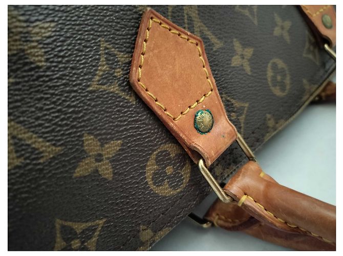 Louis Vuitton Speedy Monogram Canvas 30 Marrone - vista 4