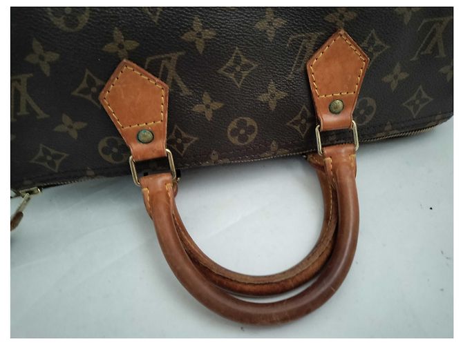 Louis Vuitton Speedy Monogram Canvas 30 Marrone - vista 6