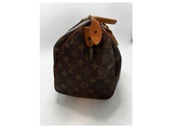 Louis Vuitton Speedy Monogram Canvas 30 Marrone - vista 3
