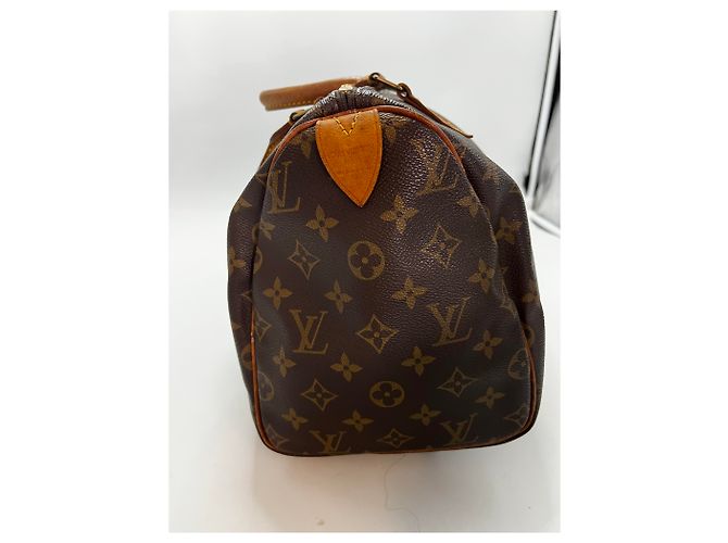 Louis Vuitton Speedy Monogram Canvas 30 Marrone - vista 4
