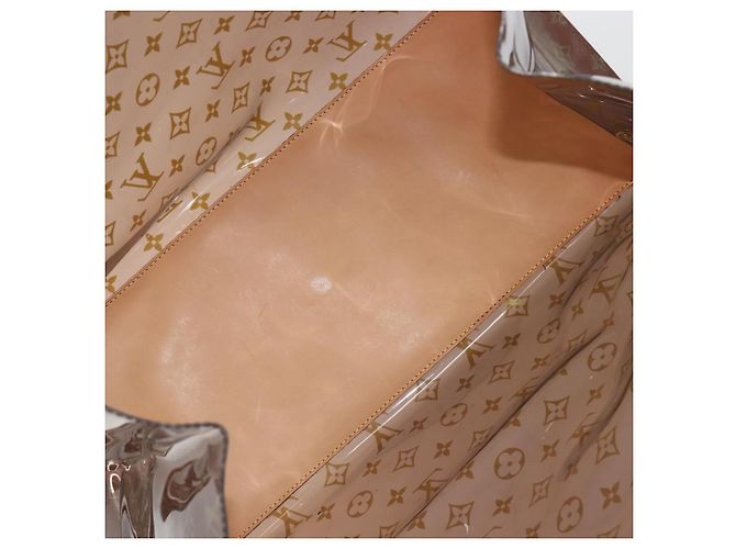 Louis Vuitton Ambre Sac Cabas Monogram Vinyl GM Marrone - vista 5