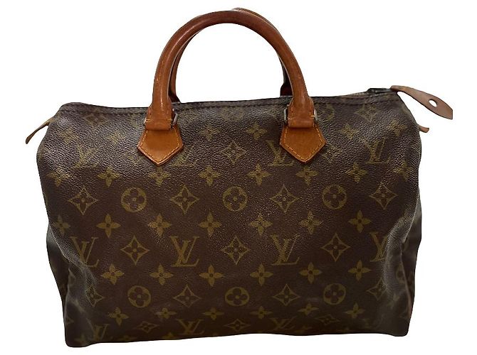 Louis Vuitton Speedy Monogram Canvas 30 Marrone - vista 2
