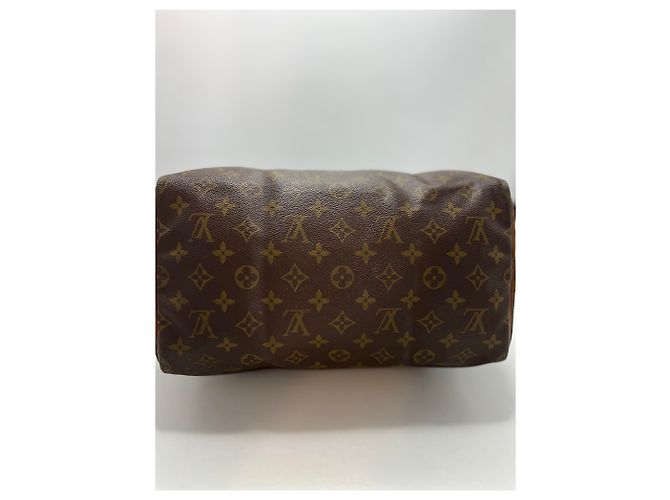 Louis Vuitton Speedy Monogram Canvas 30 Marrone - vista 3