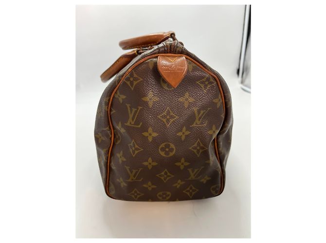 Louis Vuitton Speedy Monogram Canvas 30 Marrone - vista 4