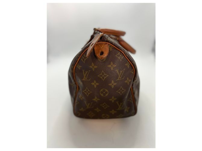 Louis Vuitton Speedy Monogram Canvas 30 Marrone - vista 5