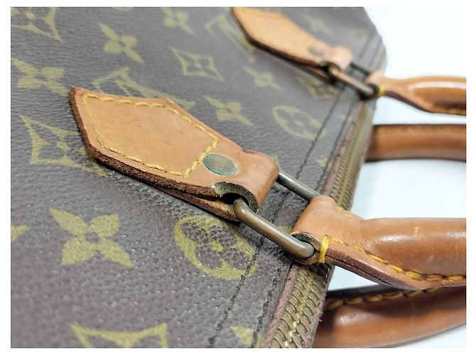 Louis Vuitton Speedy Monogram Canvas 30 Marrone - vista 7