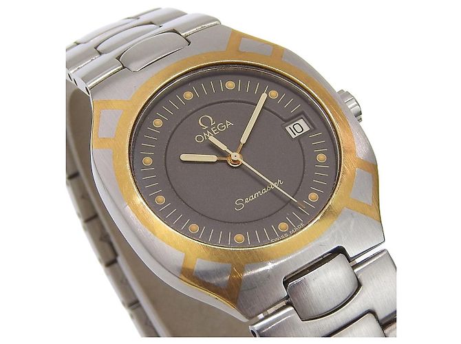 Omega Seamaster Polaris Day-Date Quartz Stainless Steel 31 - vista 5