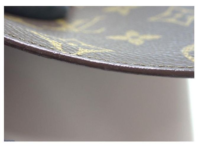 Portacarte bifold Louis Vuitton canvas small Marrone - vista 5