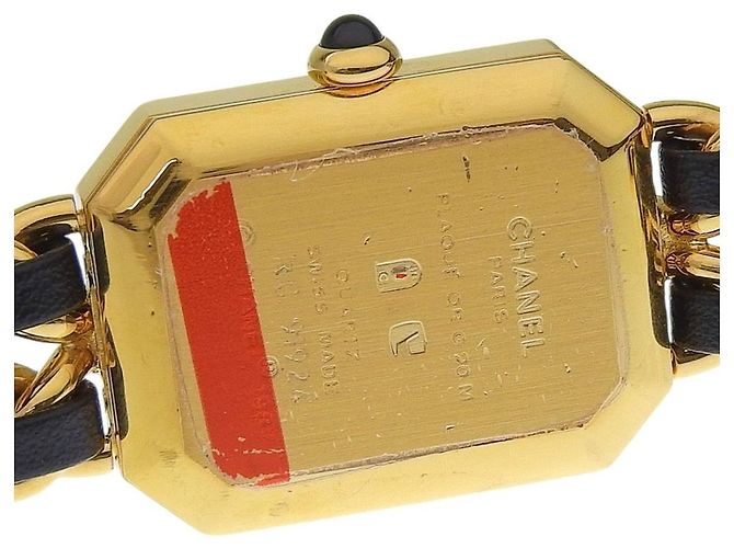 Chanel Premiere Rock Quartz Plattiertes Metall und Leder 20 - Ansicht 7