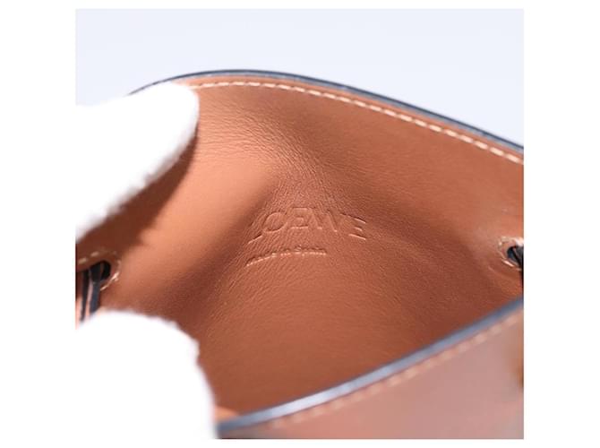 Loewe Dice Pocket Leather Marrone - vista 6