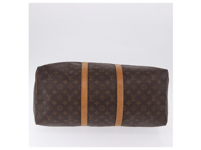 LOUIS VUITTON Monogram Keepall 50 Boston Bag M41426 LV Auth 196098A Monogramma - vista 6