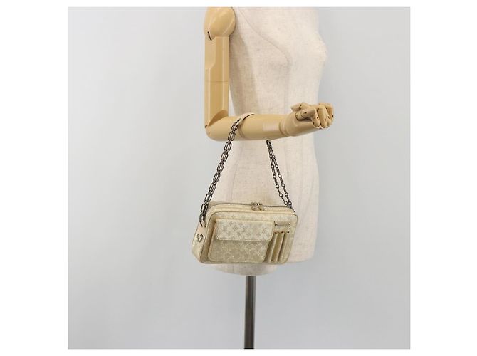 LOUIS VUITTON Monogram Shine McKenna Shoulder Bag Gold M92363 LV Auth 195998V D'oro - vista 25