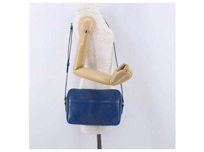 LOUIS VUITTON Epi Trocadero 27 Shoulder Bag Blue M52315 LV Auth 196274A - vista 24