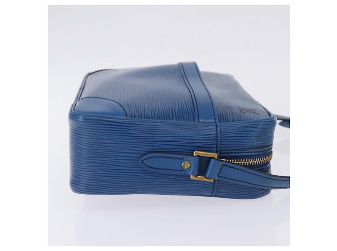 LOUIS VUITTON Epi Trocadero 27 Shoulder Bag Blue M52315 LV Auth 196274A - vista 4