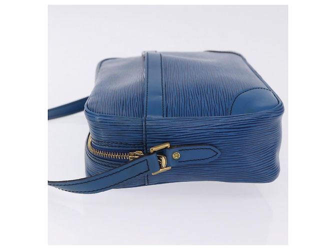 LOUIS VUITTON Epi Trocadero 27 Shoulder Bag Blue M52315 LV Auth 196274A - vista 5