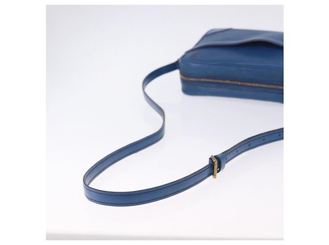 LOUIS VUITTON Epi Trocadero 27 Shoulder Bag Blue M52315 LV Auth 196274A - vista 8