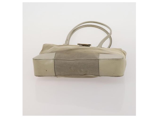 Borsa Tote GUCCI GG Canvas GG Supreme PVC 2 Set Beige Auth 190536 - vista 15