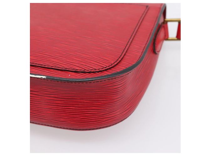 Borsa a tracolla LOUIS VUITTON Epi Saint Cloud GM Rossa M52197 LV Auth BA15197 Rosso - vista 16