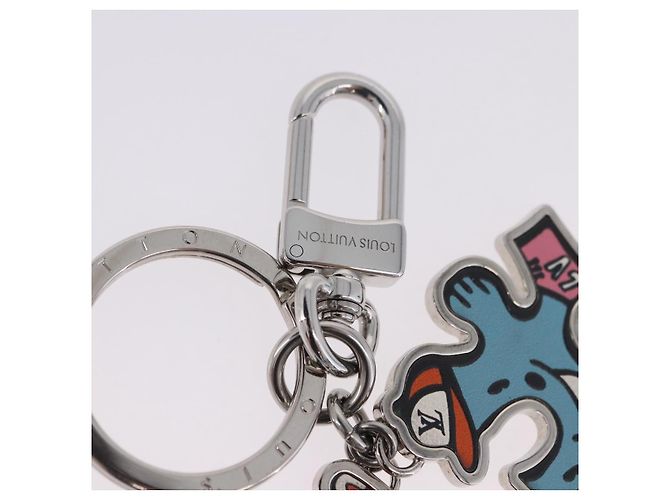 LOUIS VUITTON Portachiavi metal Silver MP3453 LV Auth BA15235V Argento - vista 7