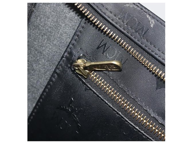 MCM Vicetos Tote Bag PVC Leder Schwarz Goldfarben Auth BA14872 - Ansicht 21