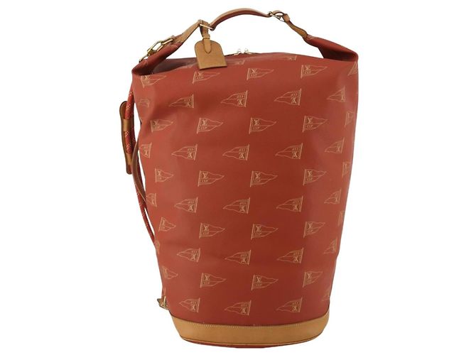 Borsa LOUIS VUITTON LV Cup Suc Marine PVC Leather Aboganie M80022 LV Auth 195197A - vista 13
